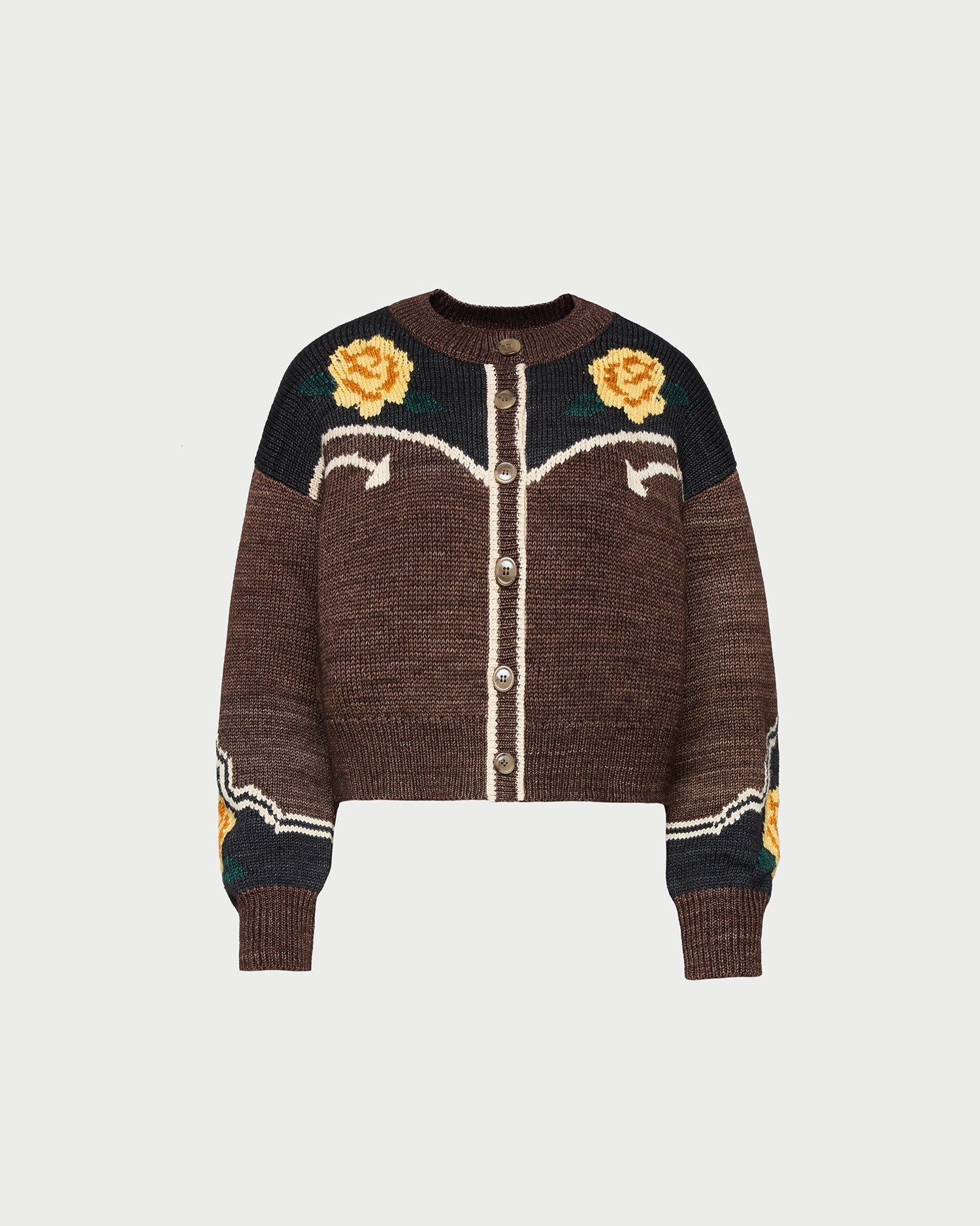 Linda Intarsia Cardigan | Loeffler Randall Women