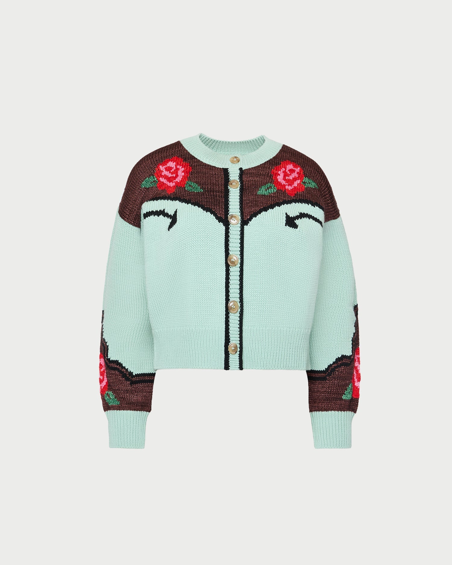Linda Intarsia Cardigan | Loeffler Randall Women
