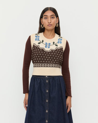 Heather Sweater Vest | Loeffler Randall Women