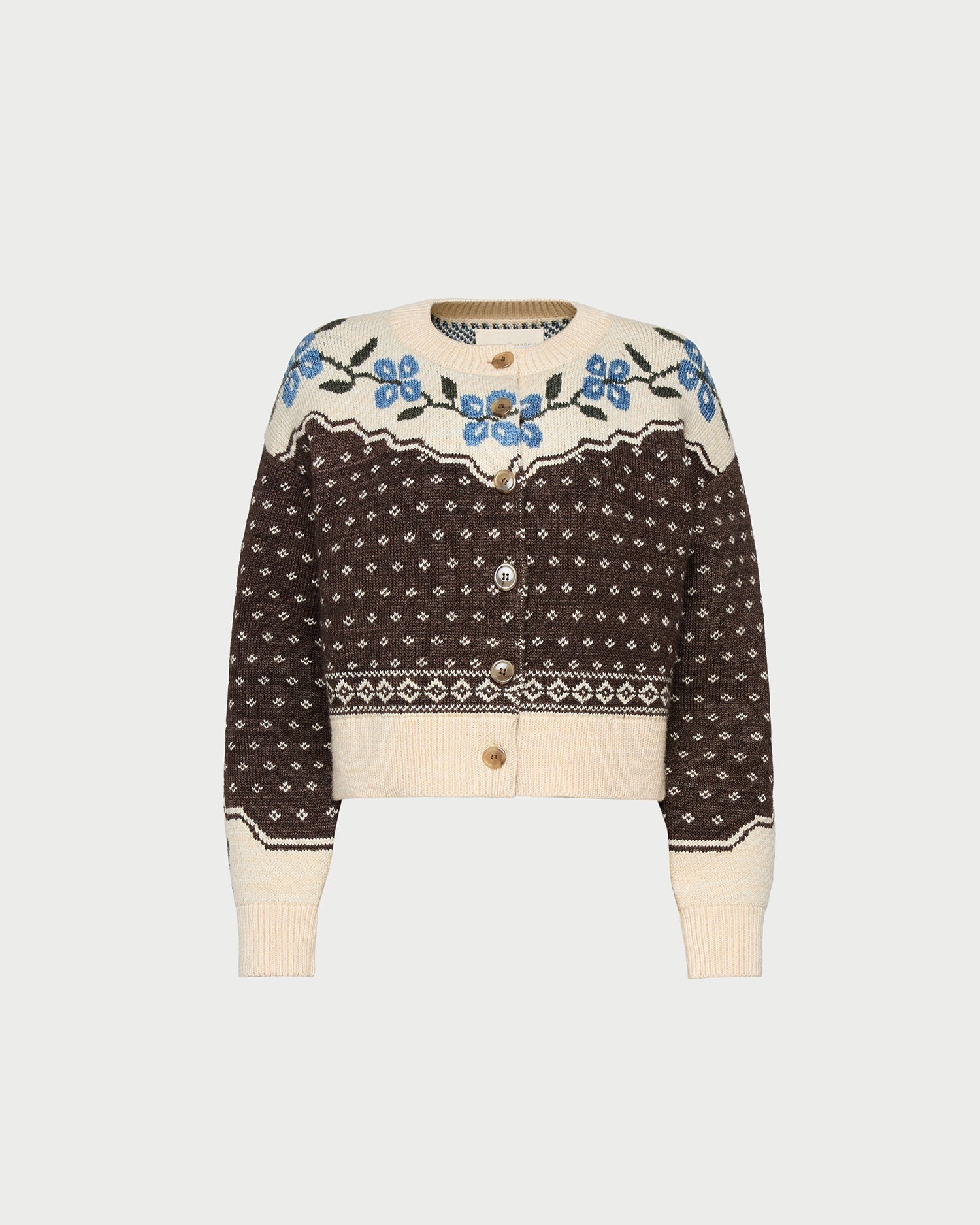 Idris Intarsia Cardigan | Loeffler Randall Women