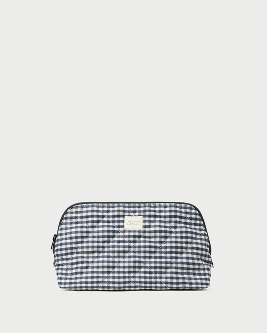 Frances Black/White Gingham Cosmetic Pouch | Loeffler Randall Women