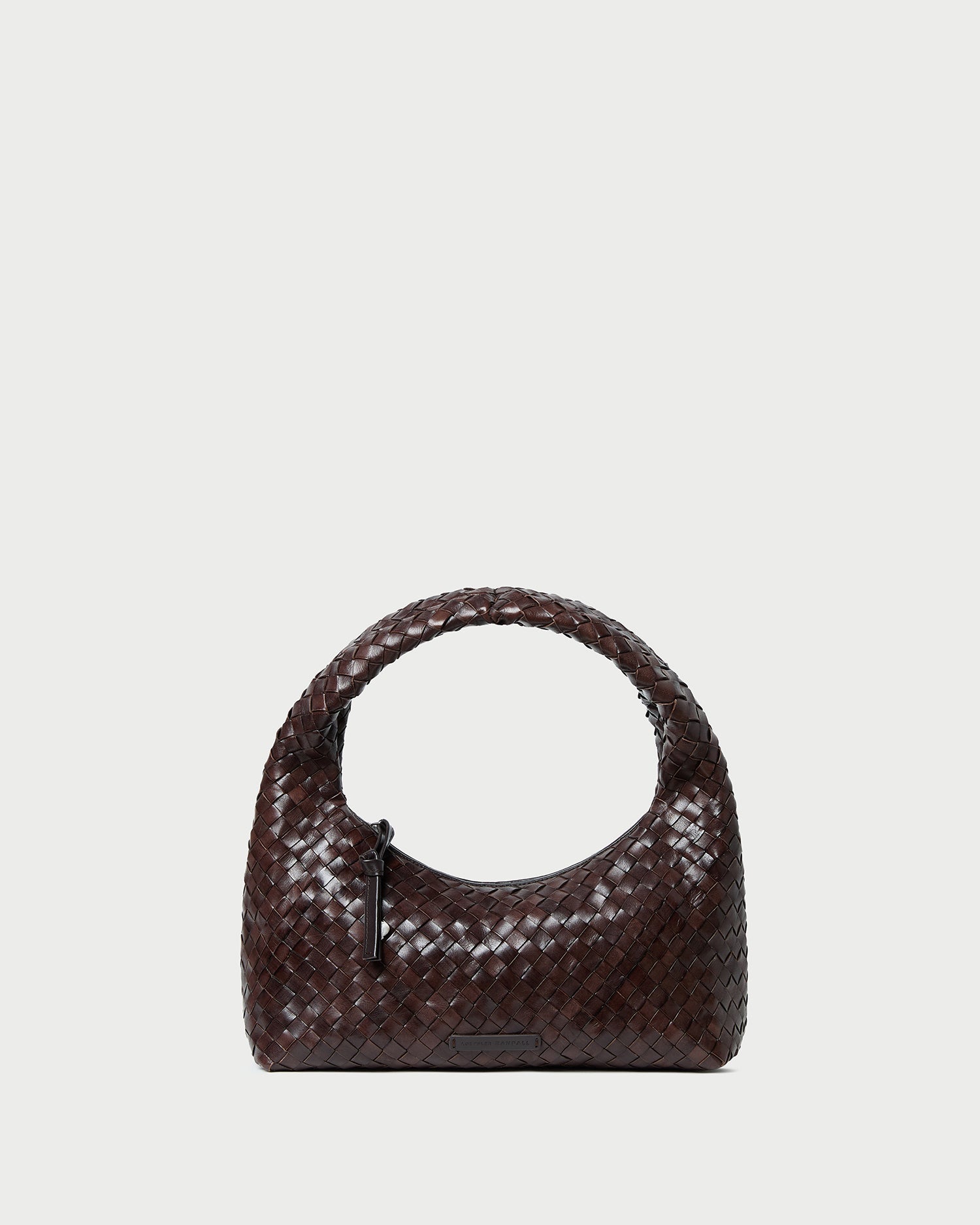 Mercer Chocolate Woven Shoulder Bag | Loeffler Randall Women