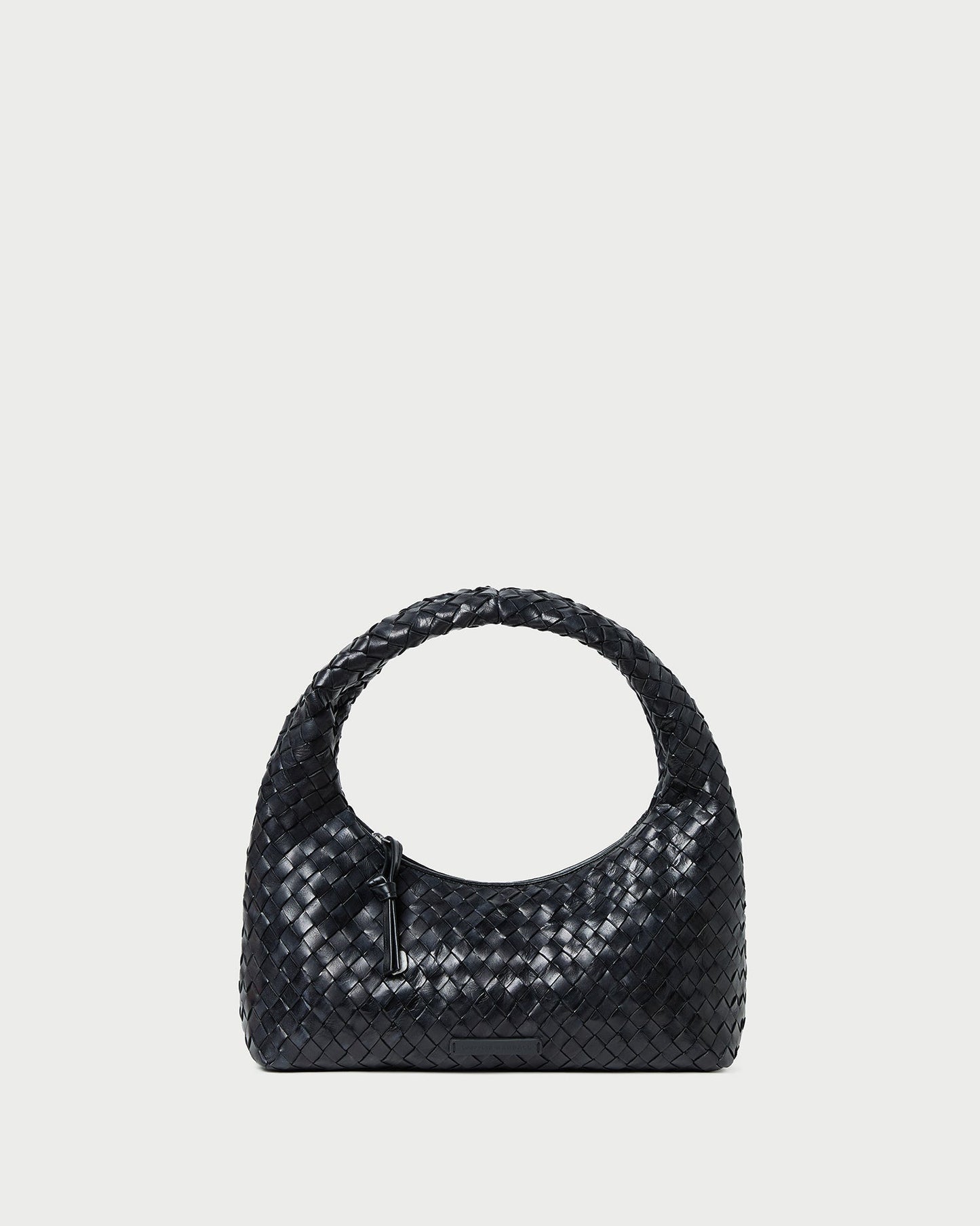Mercer Black Woven Shoulder Bag | Loeffler Randall Women
