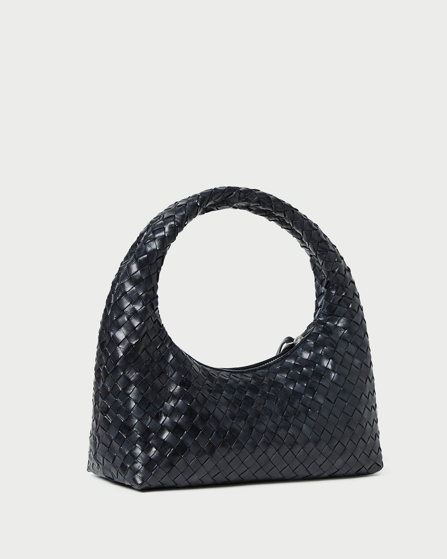 Mercer Black Woven Shoulder Bag | Loeffler Randall Women