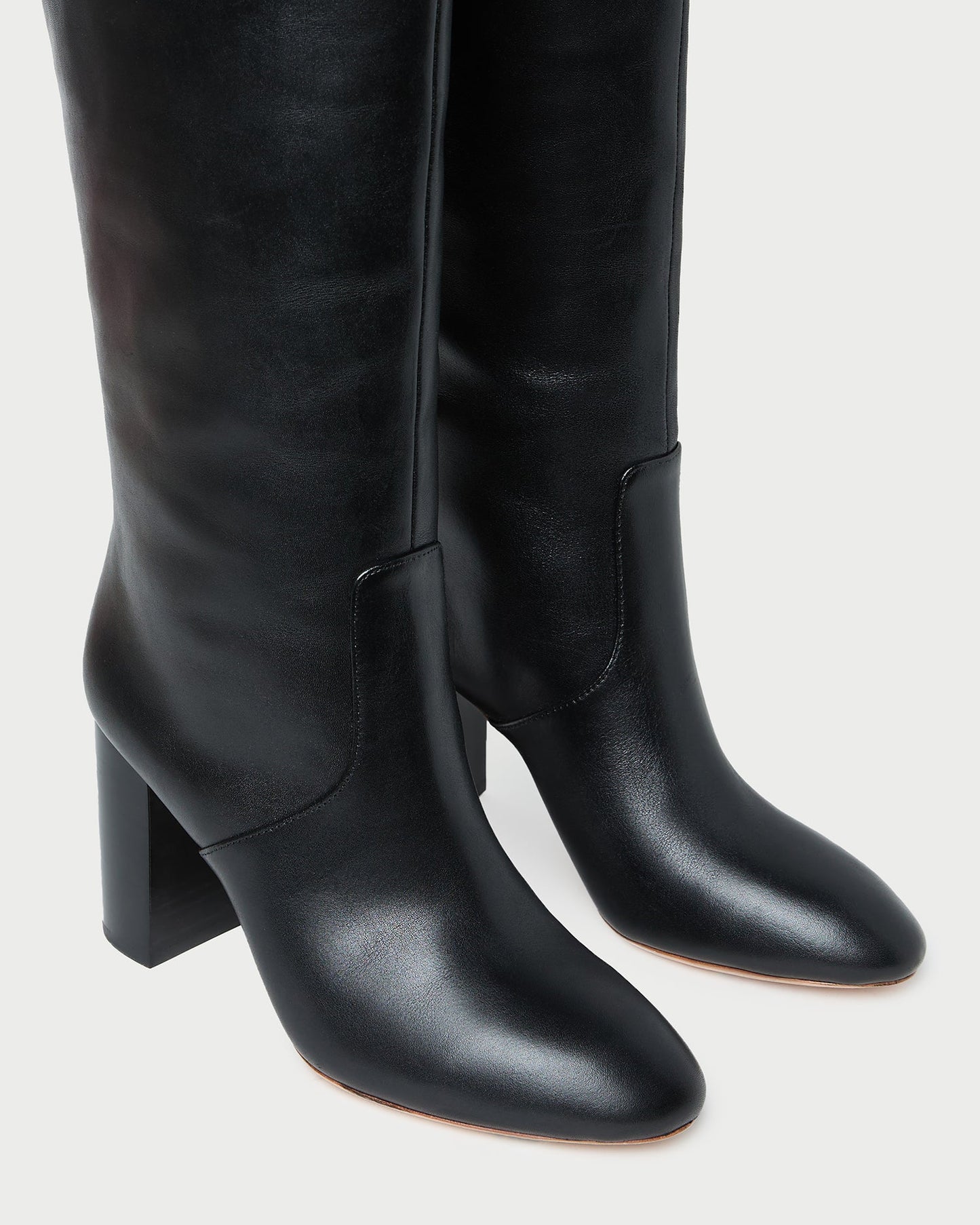 Goldy Black Wide-Calf Boot | Loeffler Randall Women