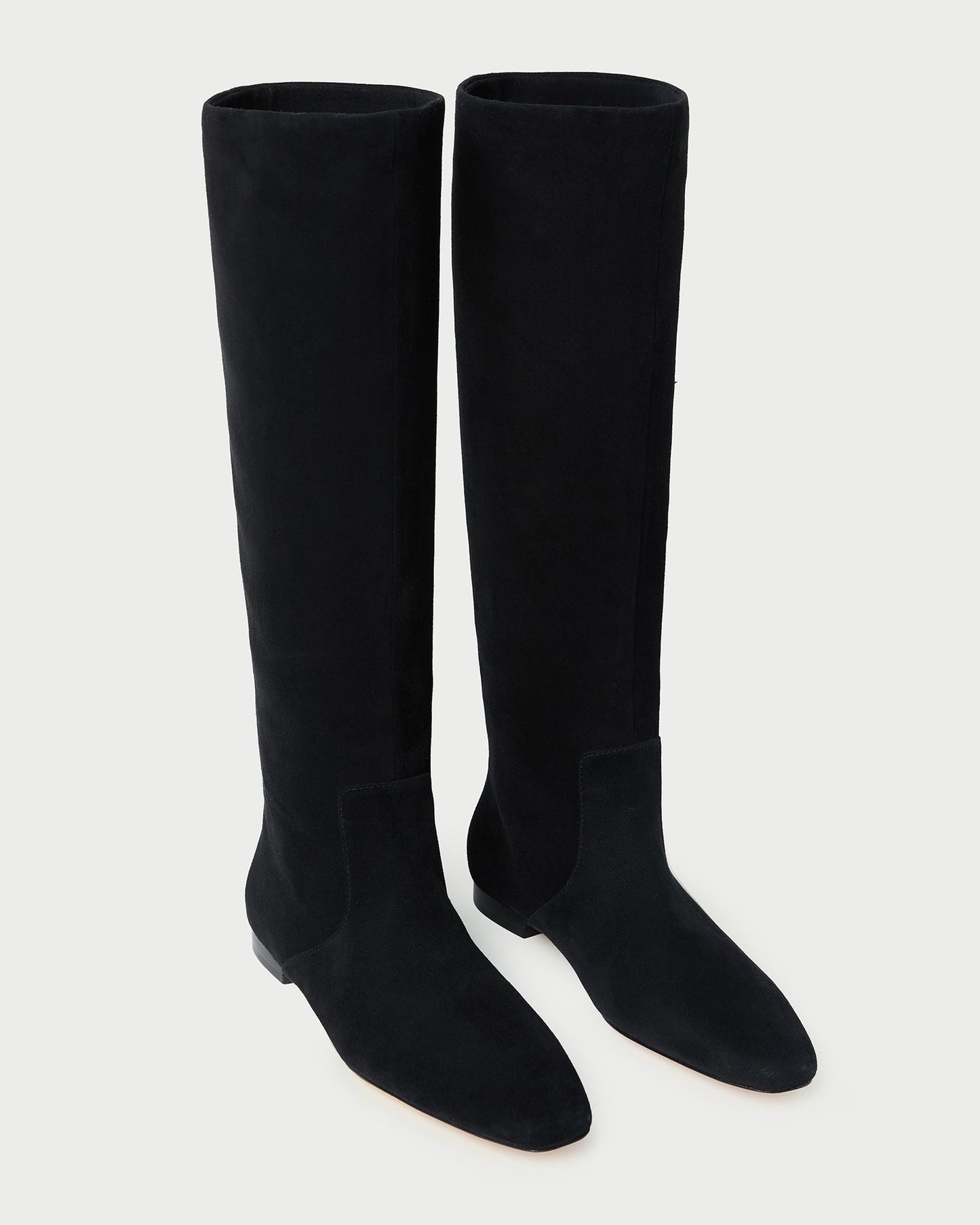 Lillian Black Suede Tall Boot | Loeffler Randall Women