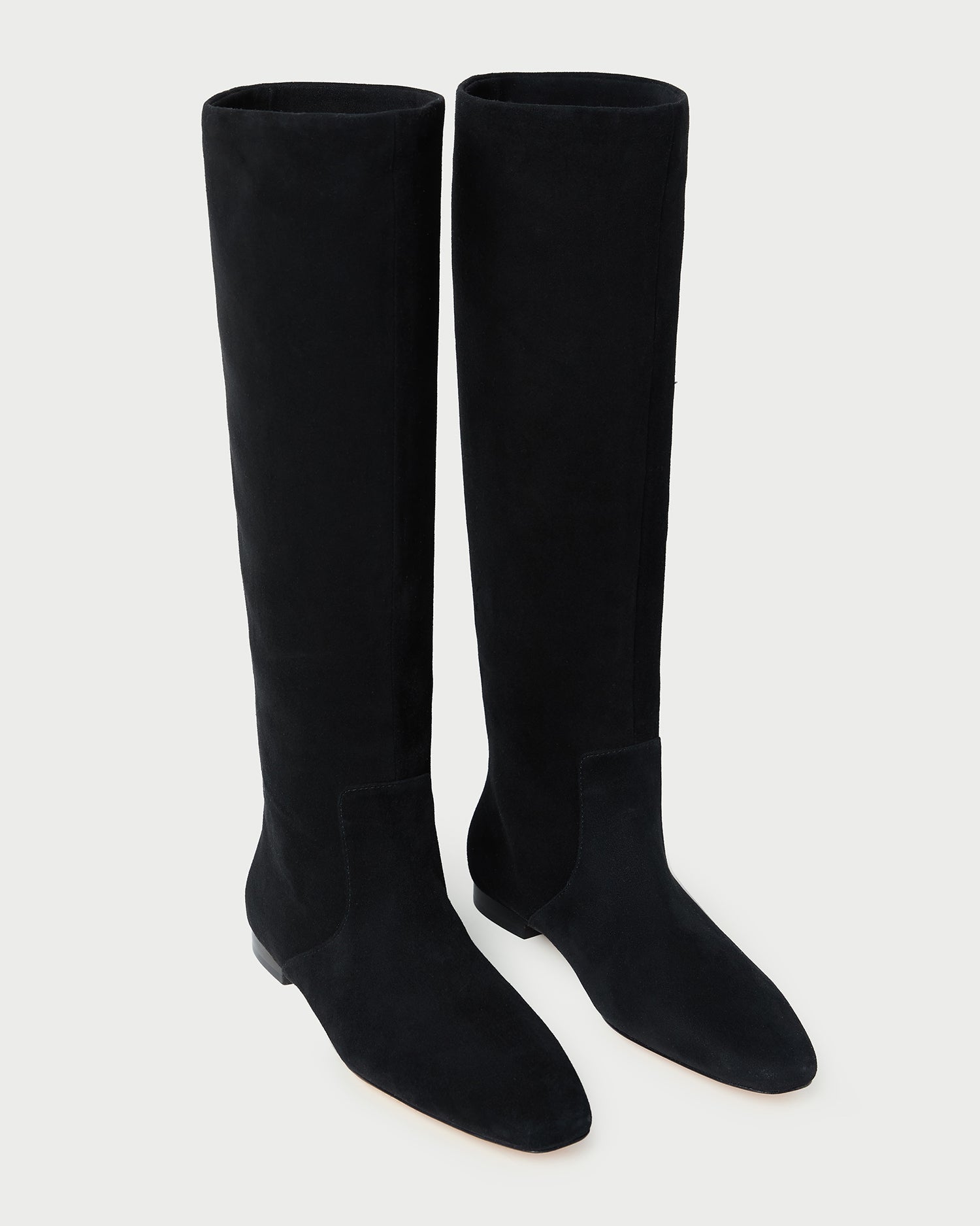 Lillian Black Suede Tall Boot | Loeffler Randall Women