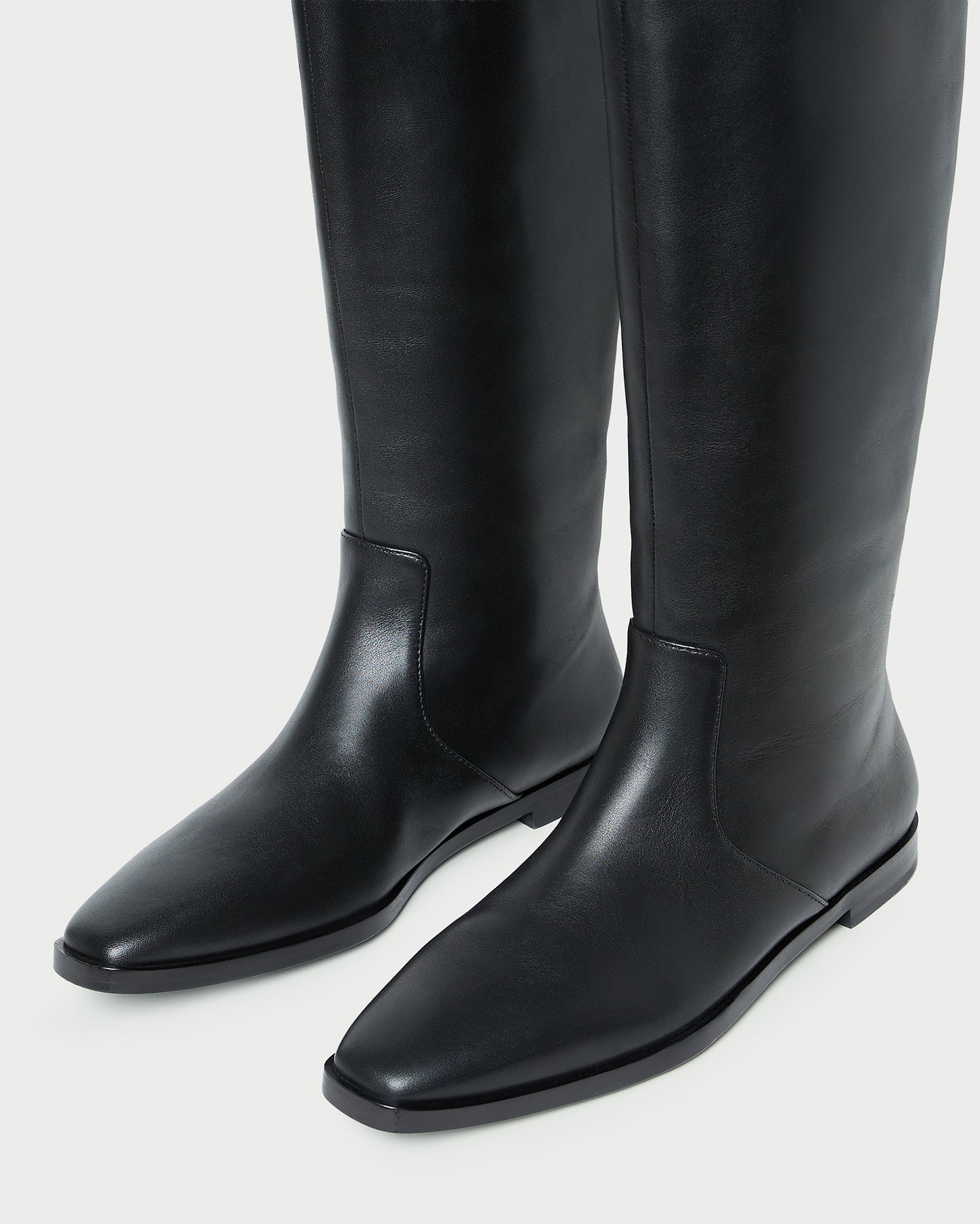 Tilly Black Leather Tall Boot | Loeffler Randall Women