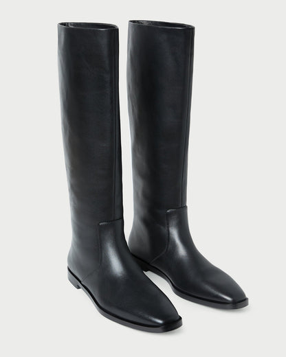 Tilly Black Leather Tall Boot | Loeffler Randall Women