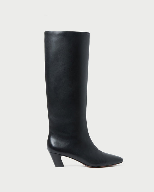 Marley Black Leather Tall Boot | Loeffler Randall Women