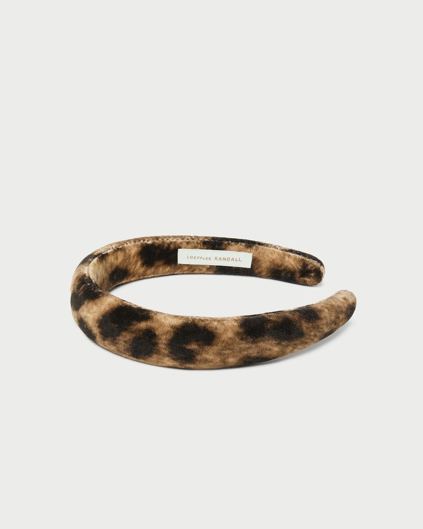 Marina Leopard Puffy Headband | Loeffler Randall Women