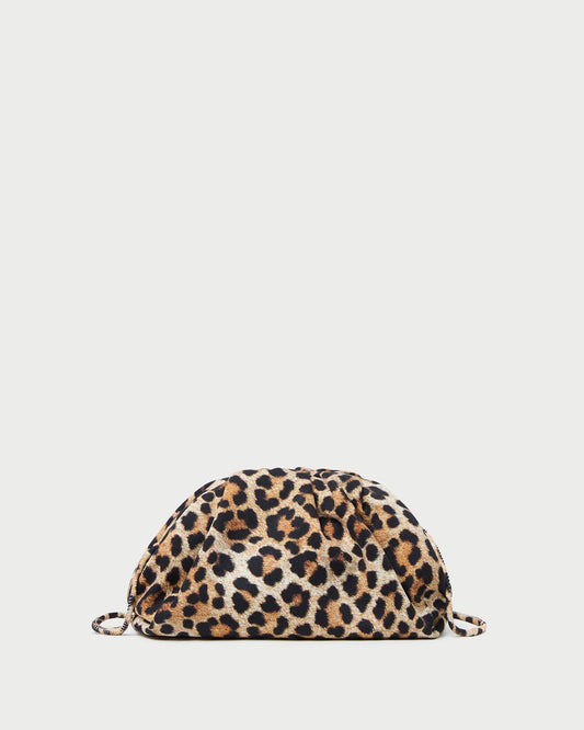 Bailey Leopard Jersey Dome Clutch | Loeffler Randall Women