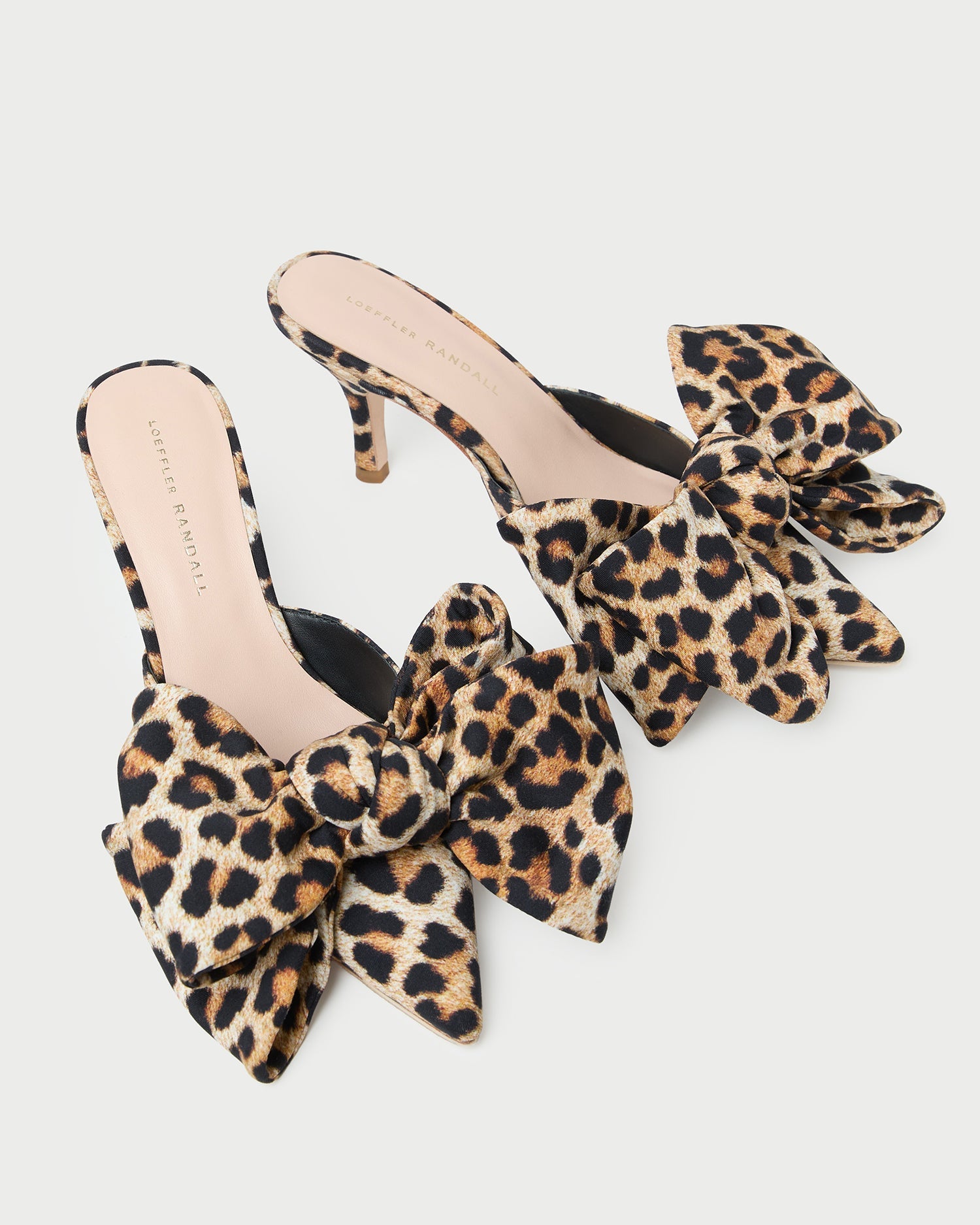 Margot Leopard Jersey Bow Mule | Loeffler Randall Women